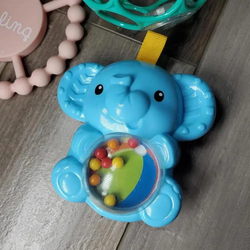 Baby Teether Rattle Toy Bundle 3 Pc EUC